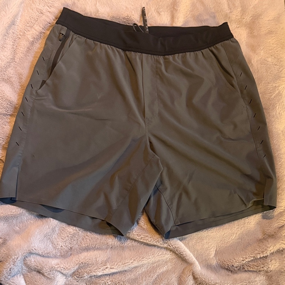 Ten Thousand Men's Charcoal Athletic Shorts